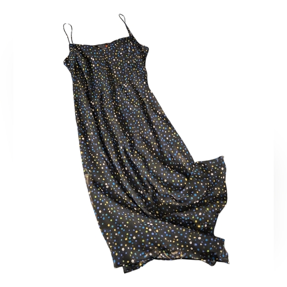 Vintage Black Midi Dress - Picture 2 of 3